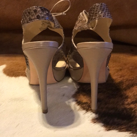 Alexandre Birman Python Sandals (9) - Picture 6 of 8